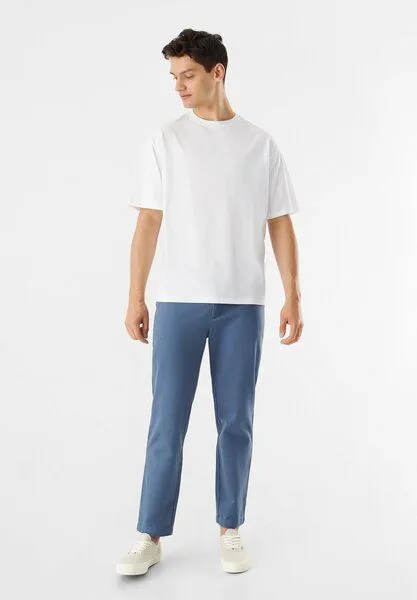 Givn Berlin Givn Berlin Chinohose GBERIC aus Bio-Baumwolle mit elastischem Bund - Steel Blue, Blau, – Produktbild 2 von 2
