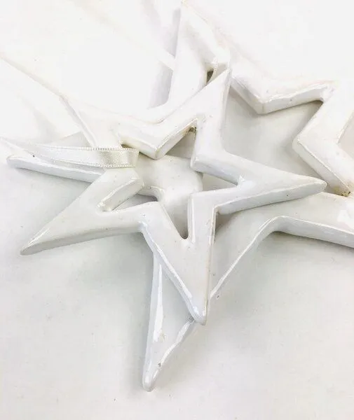 Mifuko Mifuko Sternornament & Christbaumschmuck - XS/S - Keramik – Produktbild 3 von 4