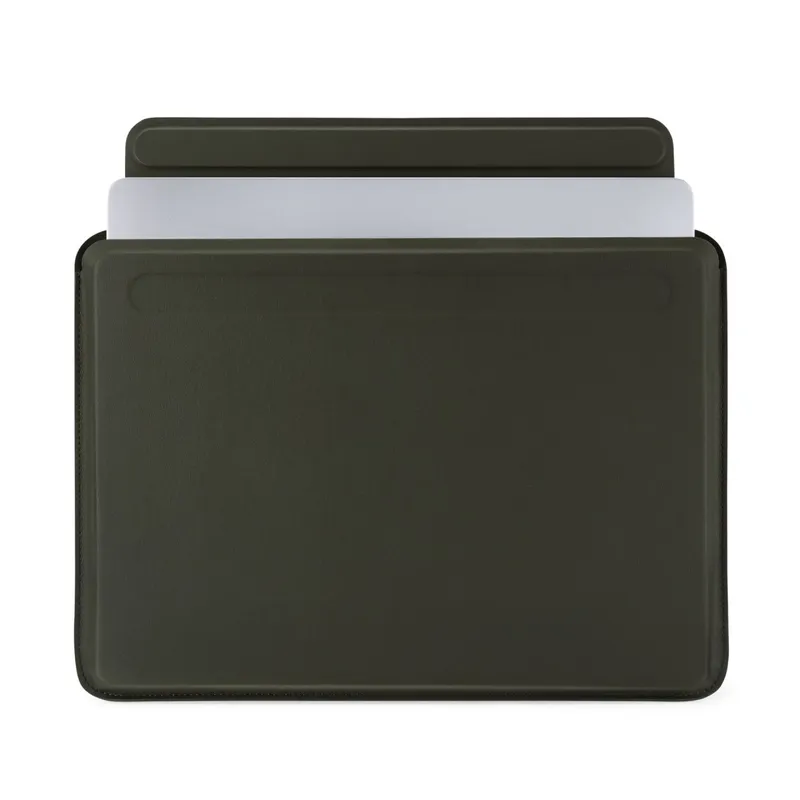 Pipetto Pipetto Ultra Slim Sleeve für MacBook 13"/14" Dunkelgrün Notebook bis 13" Notebook bis 14" – Produktbild 4 von 4