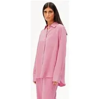 ARMEDANGELS ARMEDANGELS LINEN BLEND Damen Bluse aus Leinen-Mix, Washed berry, – Produktbild 1 von 1