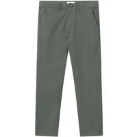KnowledgeCotton Apparel KnowledgeCotton Apparel Flanell-Chino CHUCK aus Bio-Baumwolle, Forrest night (grün), – Produktbild 1 von 1