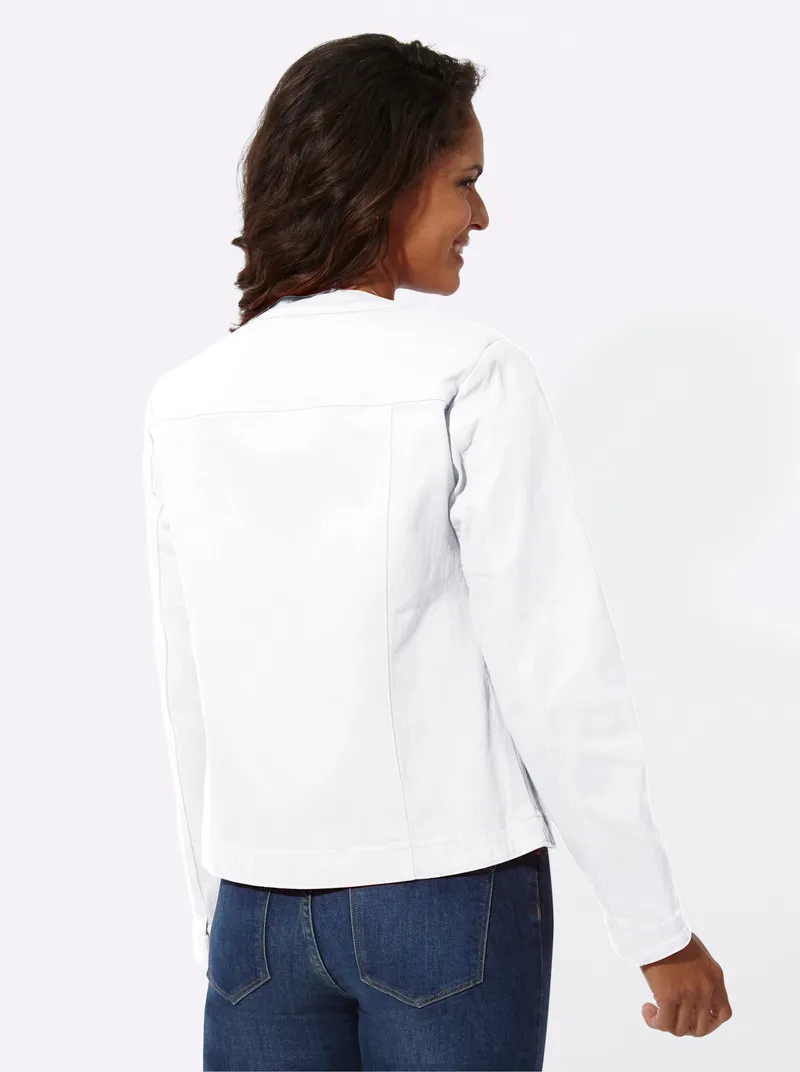 Witt Jeansblazer, Weiß, – Produktbild 2 von 2