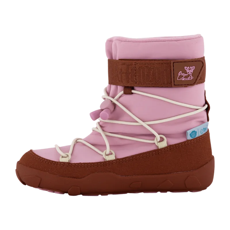 Affenzahn Affenzahn Schneestiefel Vegan Reh für Kinder, rosa, Größe 29 EU, Rosa, – Produktbild 3 von 4