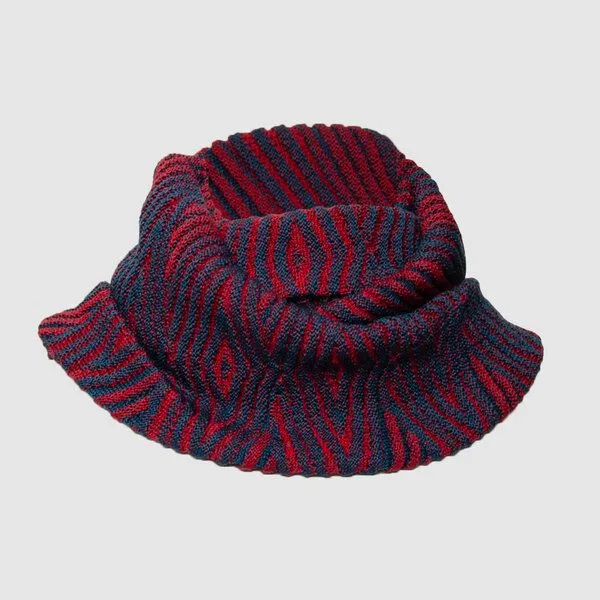 LANARTO slow fashion LANARTO slow fashion Loop-Schal Twist gestrickt aus mulesingfreier Merinowolle, Blau, – Produktbild 2 von 3