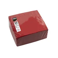 ProNappe 50 ProNappe Cocktail-Servietten 20 x 20 cm, Rot, – Produktbild 3 von 3