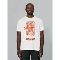 watapparel watapparel T-Shirt Unisex Sardines Portugal, Off white, – Produktbild 1 von 1