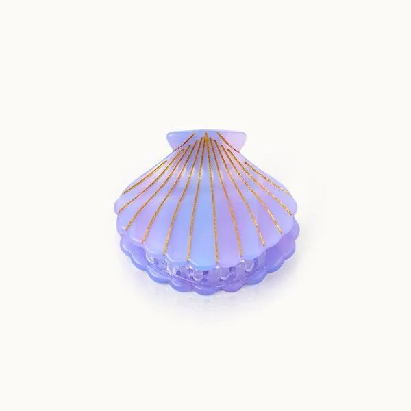 by Vivi. by Vivi. Haarklammer Muschelform, Lavendel, – Produktbild 1 von 4