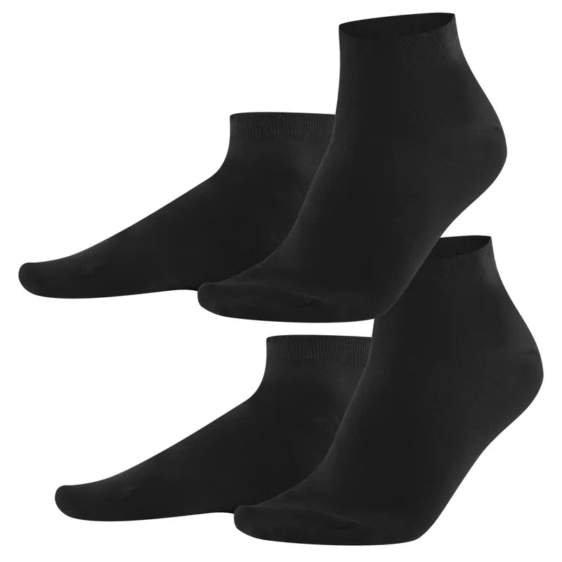 Living Crafts Living Crafts - Herren Sneaker-Socken, 2er-Pack (98% Bio-Baumwolle; 2% Elasthan), Schwarz, – Produktbild 2 von 4