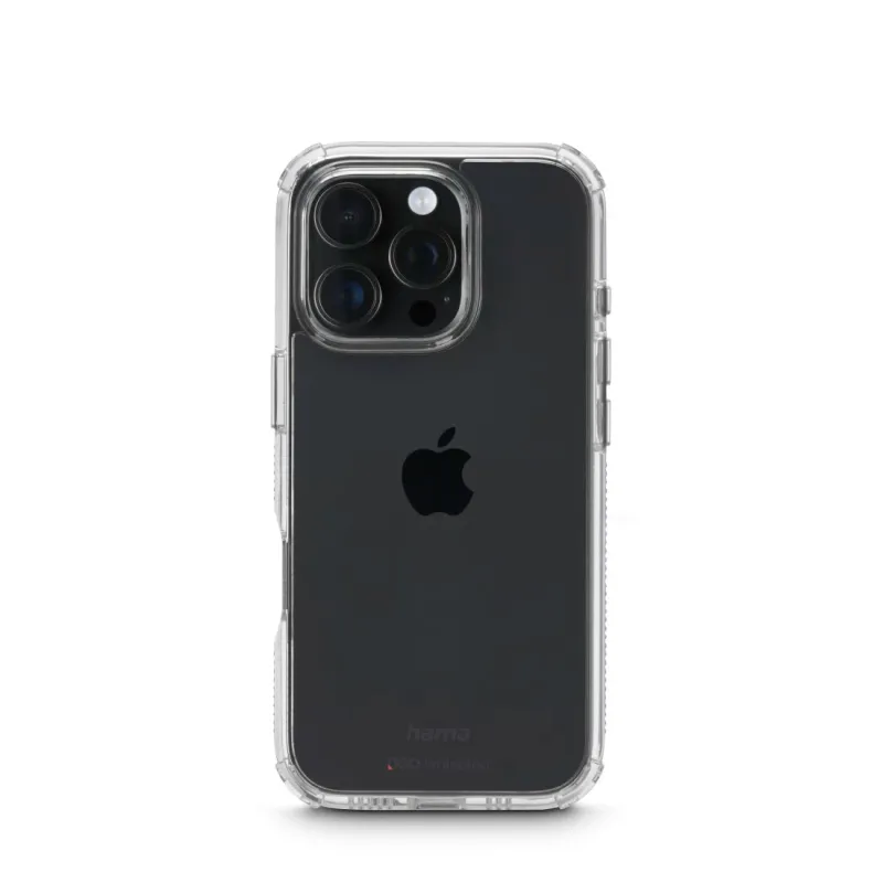 Hama Hama Handyhülle "Extreme Protect" für Apple iPhone 16 Pro, durchsichtig – Produktbild 1 von 5