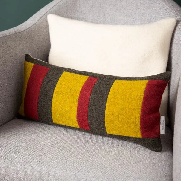 nahtur-design nahtur-design Rückenkissen mit Wollefüllung | Rückenstützkissen, No_11 (bunt), – Produktbild 3 von 4