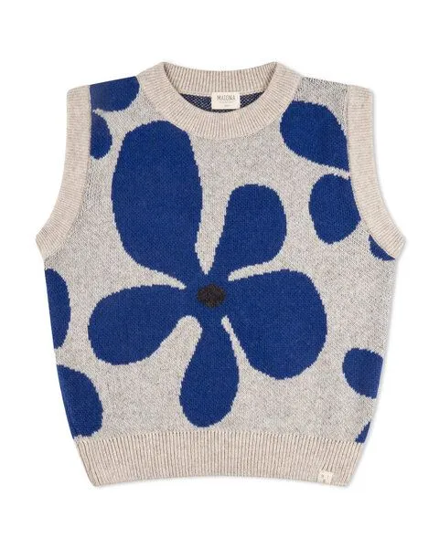 MATONA Matona Pullunder für Frauen aus Bio-Baumwolle und Lammwolle / Layer Top, Flower, – Produktbild 4 von 4