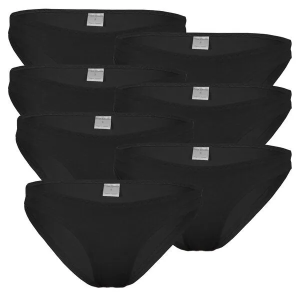 Frija Omina Frija Omina 7er Set Bio Slips, 7x schwarz, – Produktbild 1 von 2
