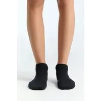 Evermind Evermind Unisex Sockchen, Schwarz (Paar) - G61101 – Produktbild 1 von 1