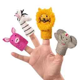 naturling naturling Filz Fingerpuppen Set aus 100% Schurwolle – Produktbild 1 von 1