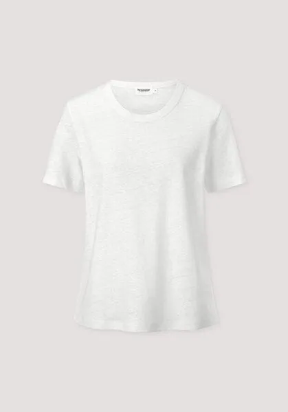 hessnatur hessnatur T-Shirt Relaxed aus Leinen und Bio-Baumwolle, Naturweiss, – Produktbild 4 von 4