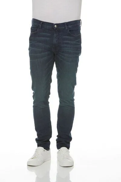 Wunderwerk Wunderwerk Herrenhose aus Bio-Baumwolle "Steve slim high flex", Blau (424 blue), – Produktbild 3 von 4