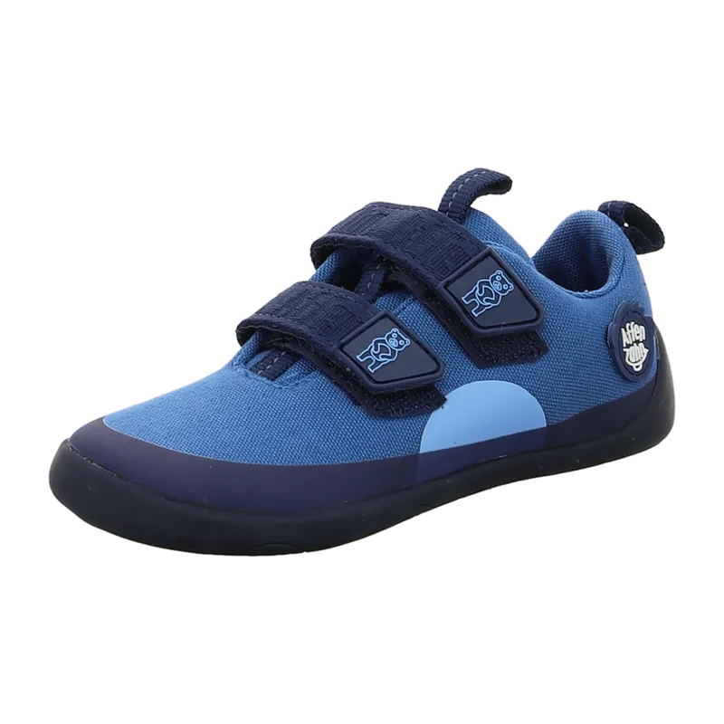 Affenzahn Affenzahn Sneaker für Kinder, blau, Größe 35 EU, Blau, – Produktbild 1 von 7