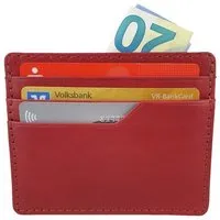 manbefair manbefair KLEINES KARTENETUI TALLIN, Rot, – Produktbild 1 von 1