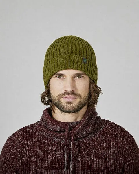HempAge HempAge Strickmütze Hanf/Bio-Baumwolle, Pasture(grün), – Produktbild 2 von 3