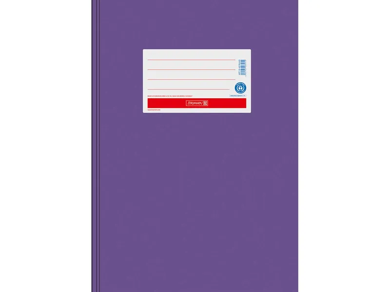 BRUNNEN BRUNNEN Heftumschlag "Premium" aus Papier extrastark, DIN A4, Violett, – Produktbild 1 von 1
