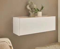 Furn.Design Hängeschrank Center (in weiß und Wotan Eiche, 100 x 35 cm) Flurschrank hängend – Produktbild 1 von 1