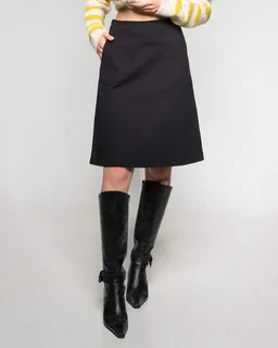 Alma & Lovis Alma & Lovis Edler Rock in Gabardine-Struktur aus feiner Bio-Baumwolle | Gabardine Rock – Produktbild 1 von 1