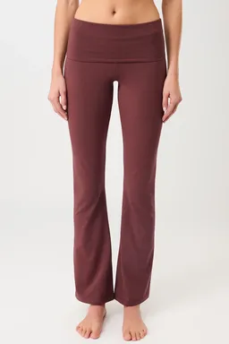 mandala MANDALA Damen vegan Hose Classic Rolldown Rosewood – Produktbild 1 von 1