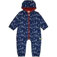 loud proud loud + proud Baby & Kinder Wasserabweisender Overall, wattiert, GOTS-zertifiziert, Ultramarine(blau), – Produktbild 1 von 1