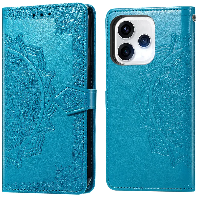 imoshion imoshion Mandala Klapphülle für das Oppo Reno15 (5G), Türkis, – Produktbild 1 von 1