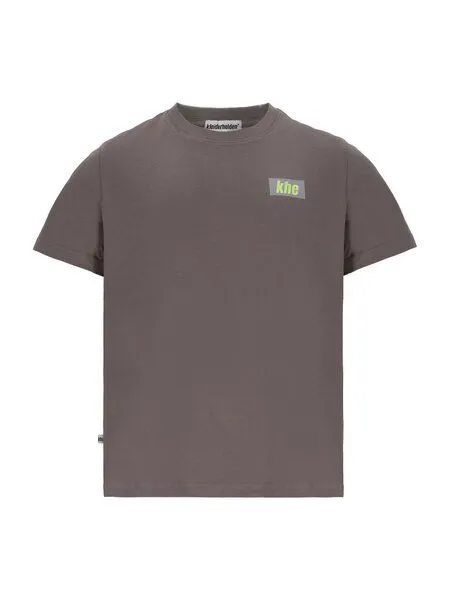 kleiderhelden kleiderhelden kheTee Unisex 215gr "Letterbox", regular fit, T-Shirt aus regenerativer Baumwolle, Dunkelgrau, – Produktbild 1 von 3