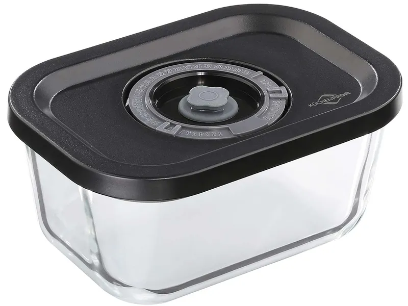 Vakuumbox S "Easyfresh" mit einstellbarer Datumsanzeige im Deckel, 14 x 10 x 7 cm – Produktbild 1 von 1