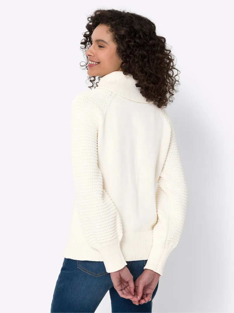 heine Rollkragenpullover ecru, Ecru, – Produktbild 2 von 2