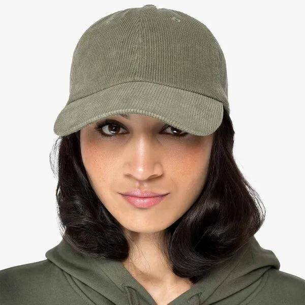 YTWOO YTWOO Kordkappe aus Bio-Baumwolle mit 6 Panels, Organic khaki, – Produktbild 1 von 4