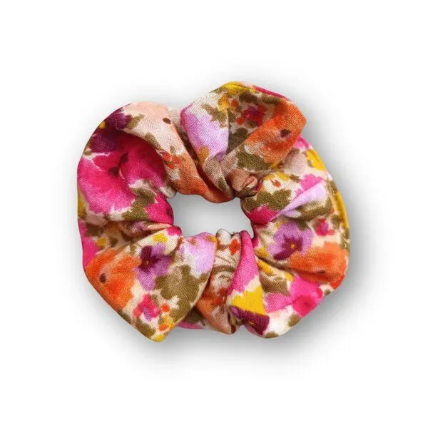 Hutch&Putch Hutch&Putch Musselin-Scrunchie • Kinder, Flowerful, – Produktbild 2 von 2