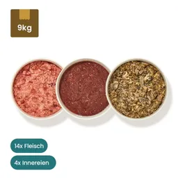 haustierkost.de haustierkost.de Hund Aktiv Frostfutter 9 kg – Produktbild 1 von 1