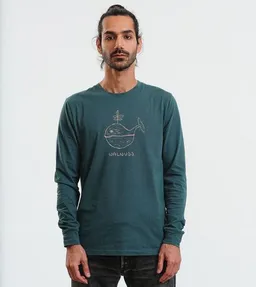 Gary Mash GARY MASH Langarmshirt Scott Walnuss aus Biobaumwolle – Produktbild 1 von 1