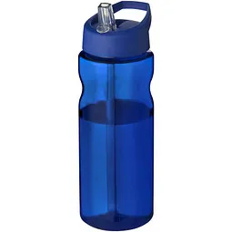 H2O ACTIVE® H2O Eco Sportflasche mit Ausgussdeckel, 650 ml, blau – Produktbild 1 von 1