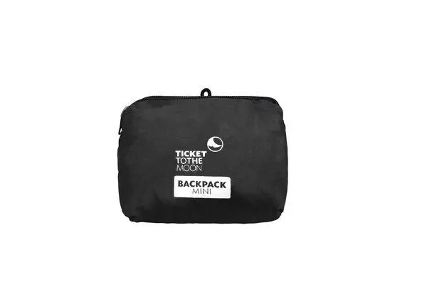 Ticket to the Moon Ticket to the Moon Ultraleicht Rucksack "Backpack Mini" (15 Liter), Schwarz, – Produktbild 3 von 3