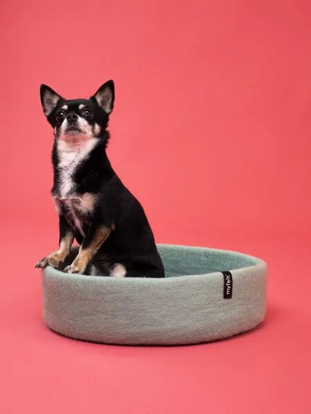 myfelt myfelt Hundekorb, Rostrot, lavendel, – Produktbild 1 von 4