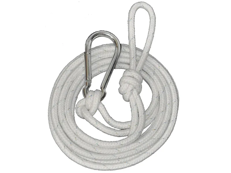 HängemattenGlück HängemattenGlück Corda, 5m Seil & großer Karabiner für Hängematten – Produktbild 1 von 4