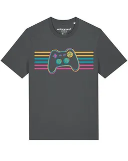 watapparel watapparel T-Shirt Unisex Retro Joystick – Produktbild 1 von 1
