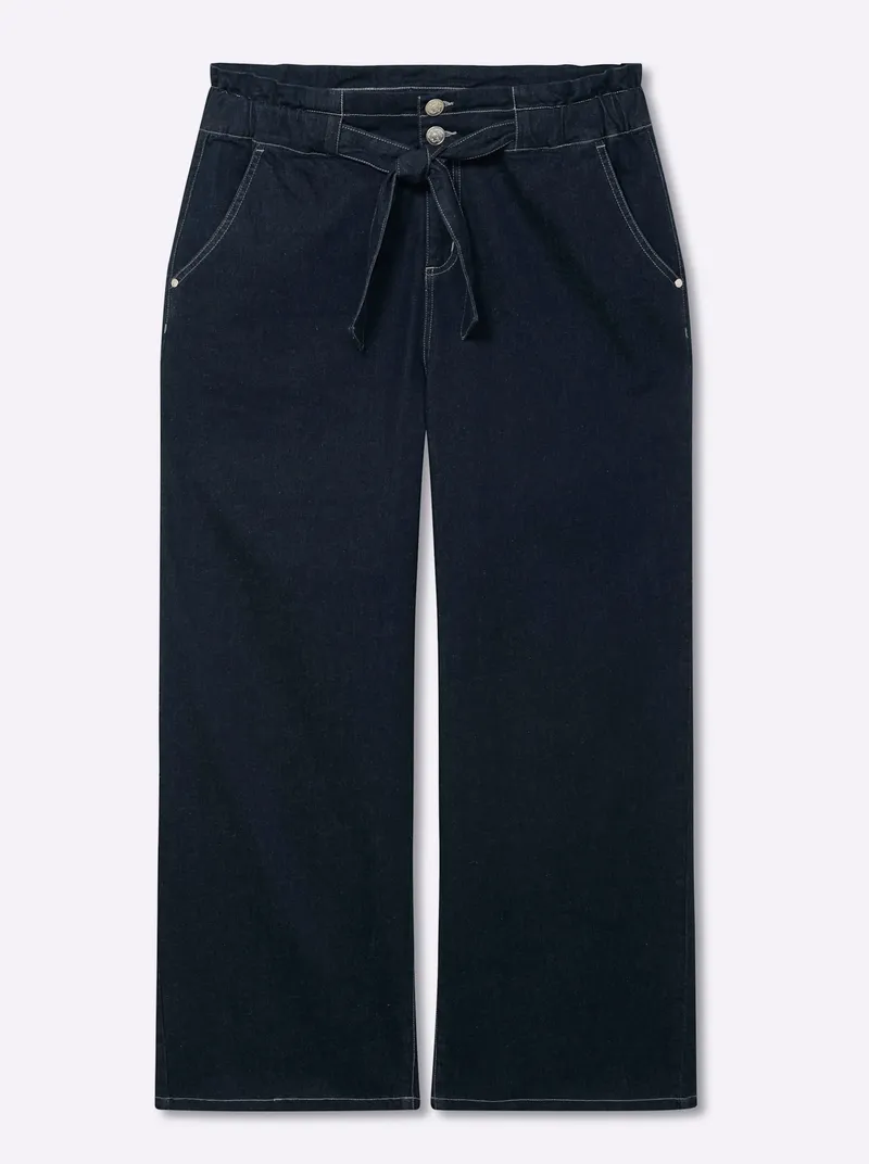 sheego Jeans dark blue, Dark blue, – Produktbild 1 von 2
