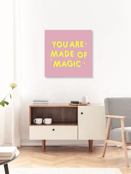 Photocircle Photocircle Poster / Leinwandbild - YOU ARE MADE OF MAGIC – Produktbild 2 von 4