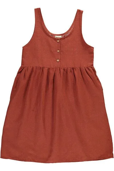 TIRALAHILACHA TIRALAHILACHA Febe Dress, Rot, – Produktbild 1 von 2