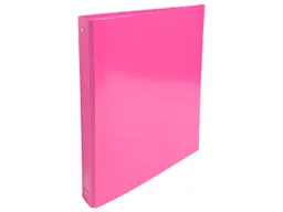 Exacompta 10 Exacompta Ringbücher "Iderama" aus kaschiertem Karton, DIN A4, 4 Ringe, rosa – Produktbild 1 von 1