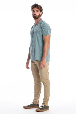 RAVENS VIEW IBIZA RAVENS VIEW IBIZA Herren vegan Hose Vegas Kamelgelb – Produktbild 1 von 1