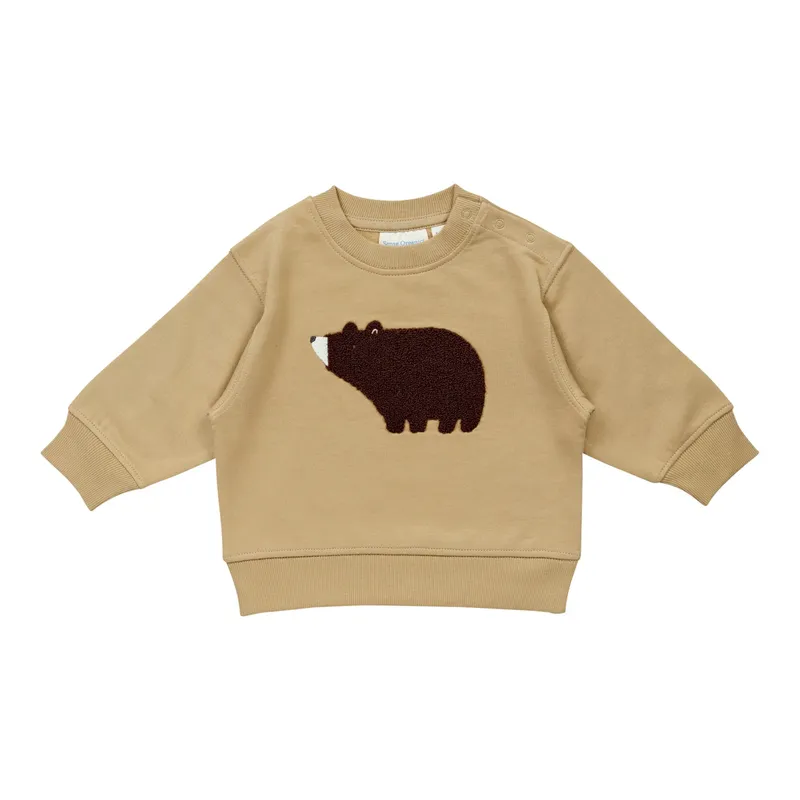 Sense Organics Sense Organics Sweatshirt Bär, Beige, – Produktbild 1 von 1
