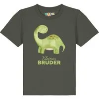 watabout kids watabout.kids T-Shirt Kinder Dinosaurier 04 Kleiner Bruder, Khaki, – Produktbild 1 von 1