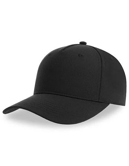 Atlantis Headwear Atlantis Headwear Fiji Cap Strukturierte Baseballkappe verstellbarer Klettverschluss, Schwarz, – Produktbild 1 von 2