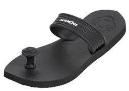 Fair Move FAIR MOVE Sandals - Zehentrenner aus fair gehandeltem Naturkautschuk - Badelatschen nachhaltig - Schwarz/Petrol – Produktbild 1 von 1